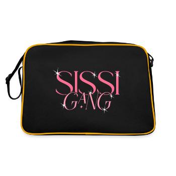 Sisters Partner Look - Sissi Gang - Sisters - Retro Bag - black/gold - Back
