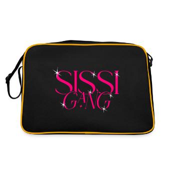 Sisters Partner Look - Sissi Gang - Sisters - Retro Bag - black/gold - Back
