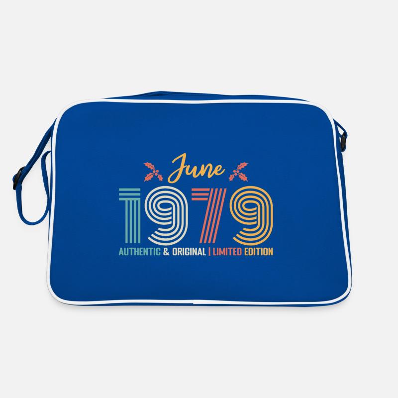 Juni 1979 Geburtstag Juni 1979 Juni Retro Retro Tasche