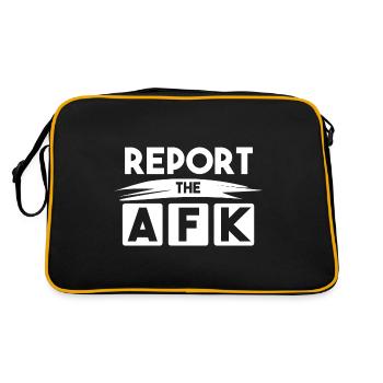 rapportez à l’AFK! - Sac Retro - noir/or - Dos