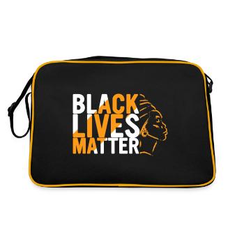 Black History Month Black History - Retro Bag - black/gold - Back