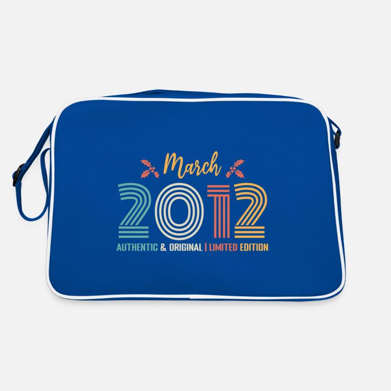Mars 2012 anniversaire Mars 2012 rétro Sac Retro