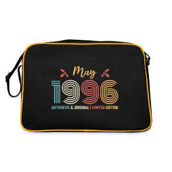 May 1996 Birthday May 1996 Retro - Retro Bag - black/gold - Back