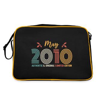 May 2010 Retro Anniversary May 2010 - Retro Bag - black/gold - Back