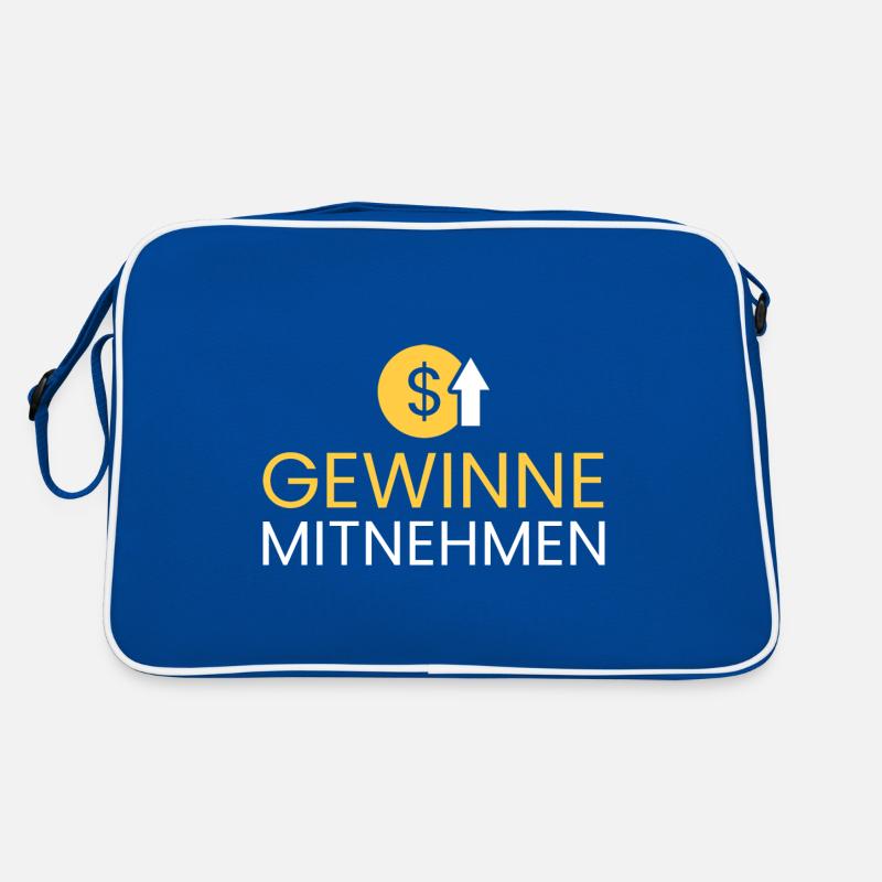 Gewinne mitnehmen Retro Tasche