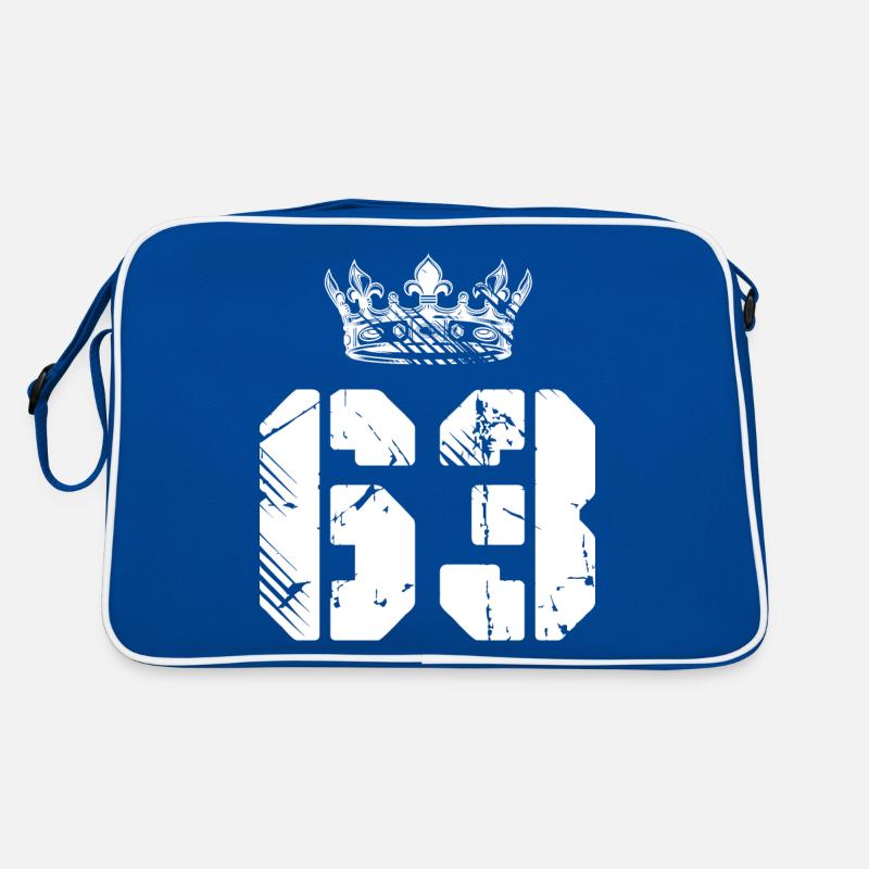 63 Couronne numérique Sac Retro
