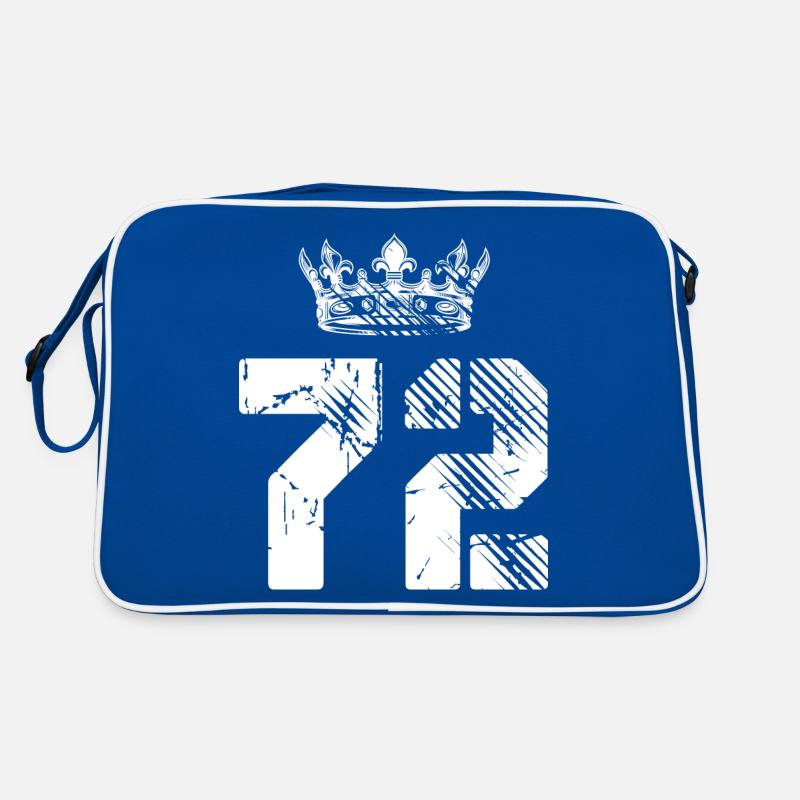 72 Couronne numérique Sac Retro