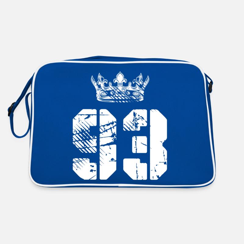 93 Couronne numérique Sac Retro