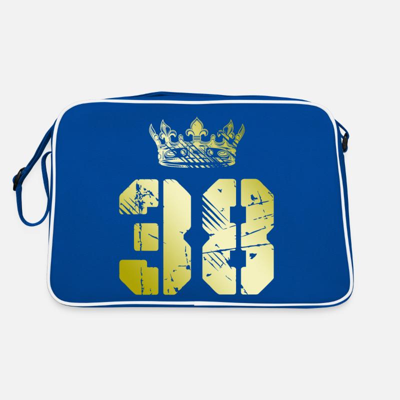 38 Couronne numérique Sac Retro