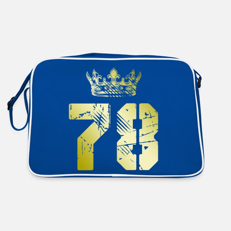78 Couronne numérique Sac Retro