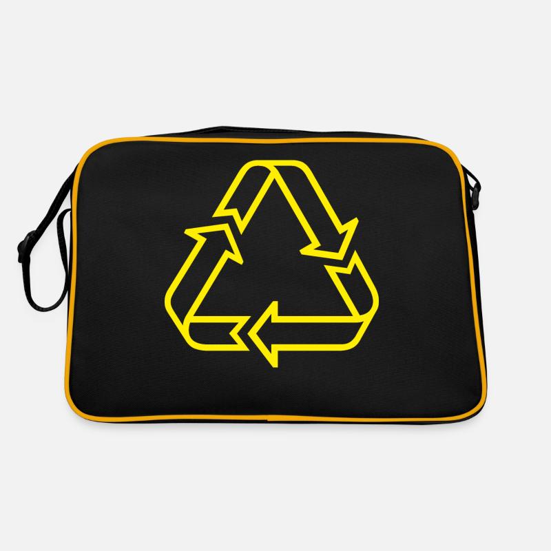 Symbole de recyclage Sac Retro