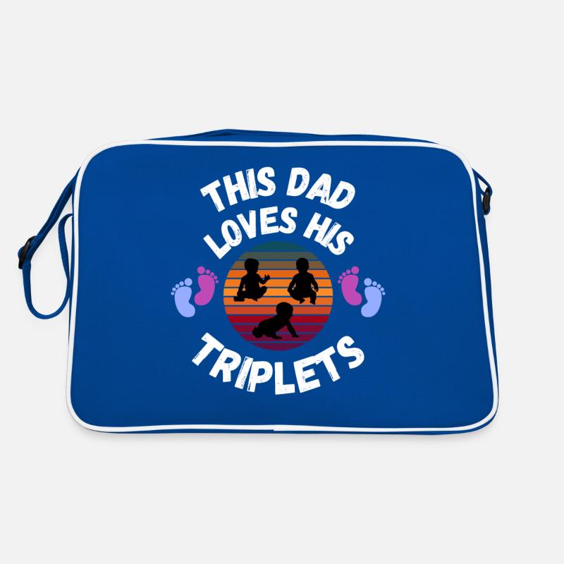 Papas Drillinge Retro Tasche