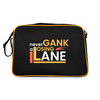 Ganke n’est jamais perdant - Sac Retro - noir/or - Dos