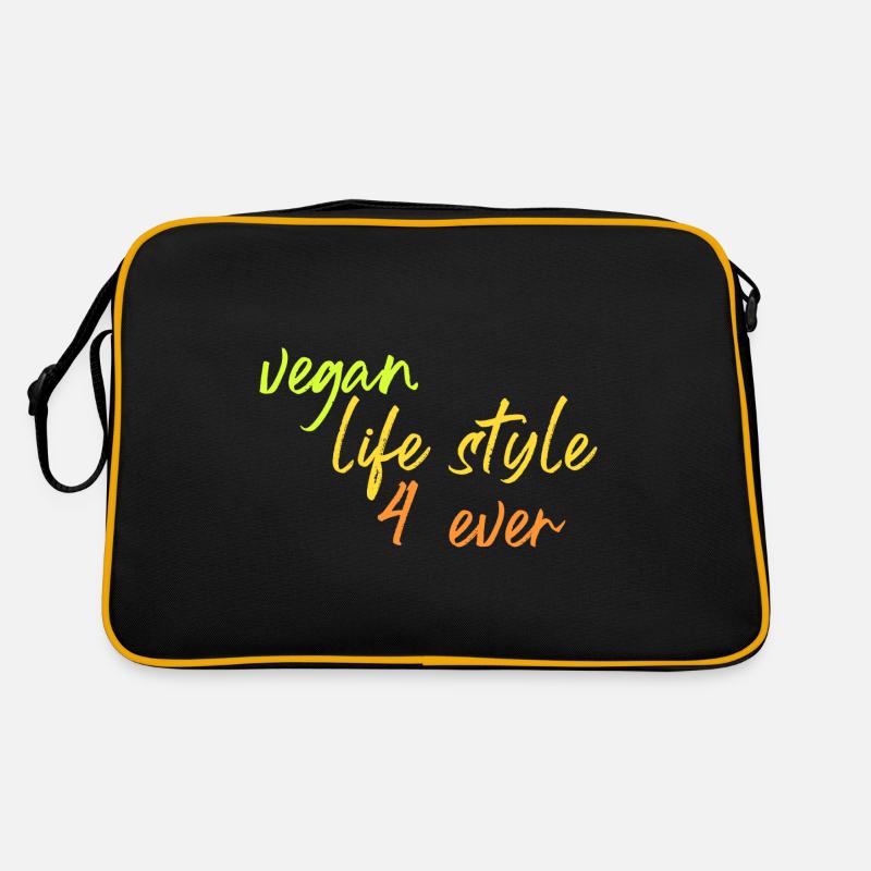 mode de vie végétalien 4 ever Sac Retro