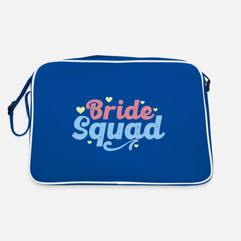 Bride Squad Team Bride EVJF Future Mariée Femme Sac Retro