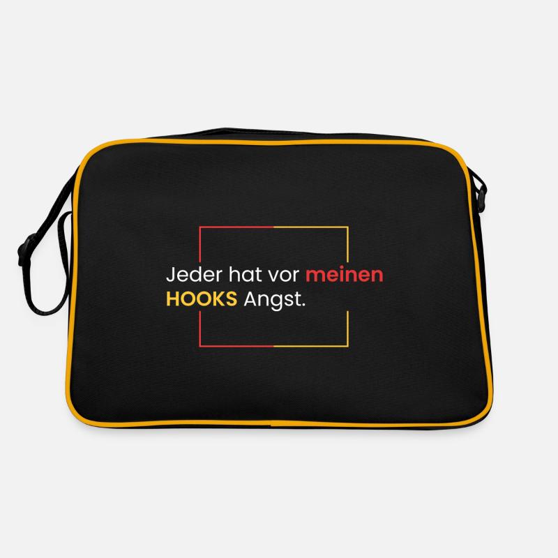 Peur de mes HOOKS Sac Retro