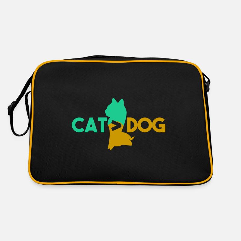 Chat > chien Sac Retro