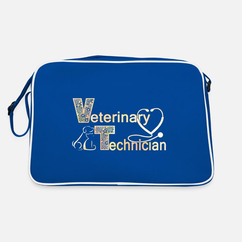 Veterinary Technician Vet Tech Retro Bag