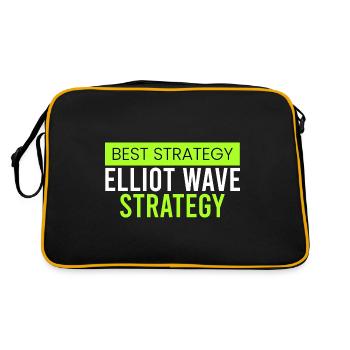 Stratégie Elliot Wave - Sac Retro - noir/or - Dos