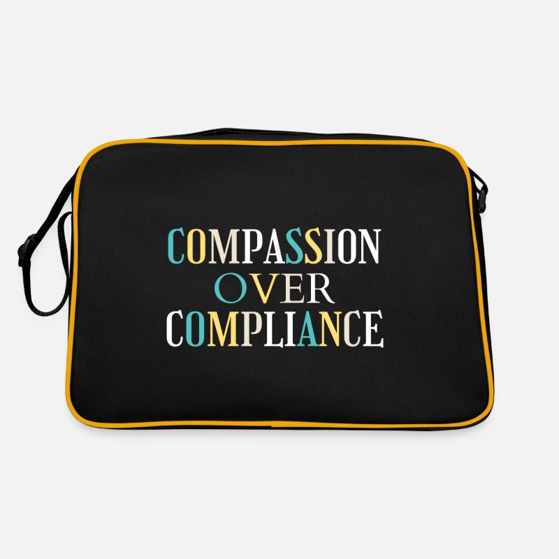 Compassion Over Compliance ABA Therapist Retro Bag