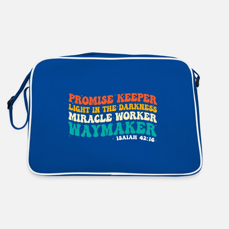 Promise Keeper Miracle Worker Waymaker Vintage Retro Tasche