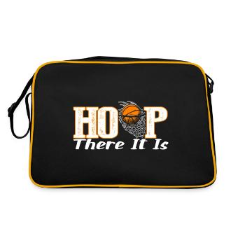 Basketball Hoop There It Is - Retro Bag - black/gold - Back