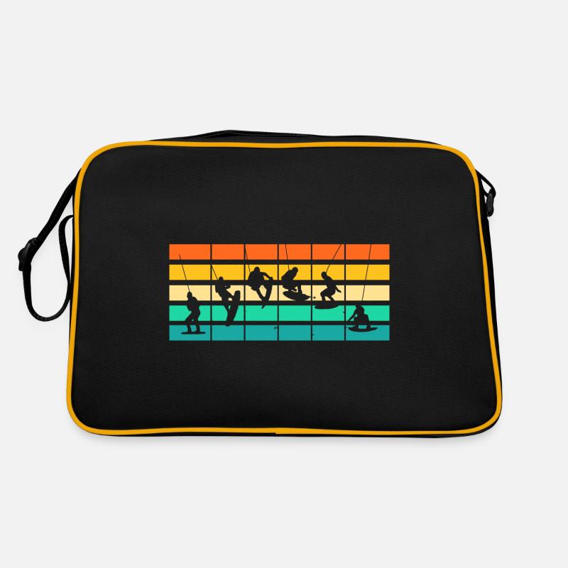 Retro Wakeboarder Wakeboard Wakeboarding Sac Retro