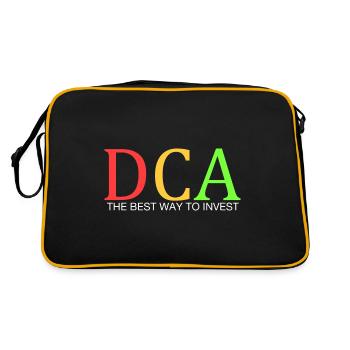 DCA - la meilleure façon d’investir - Sac Retro - noir/or - Dos
