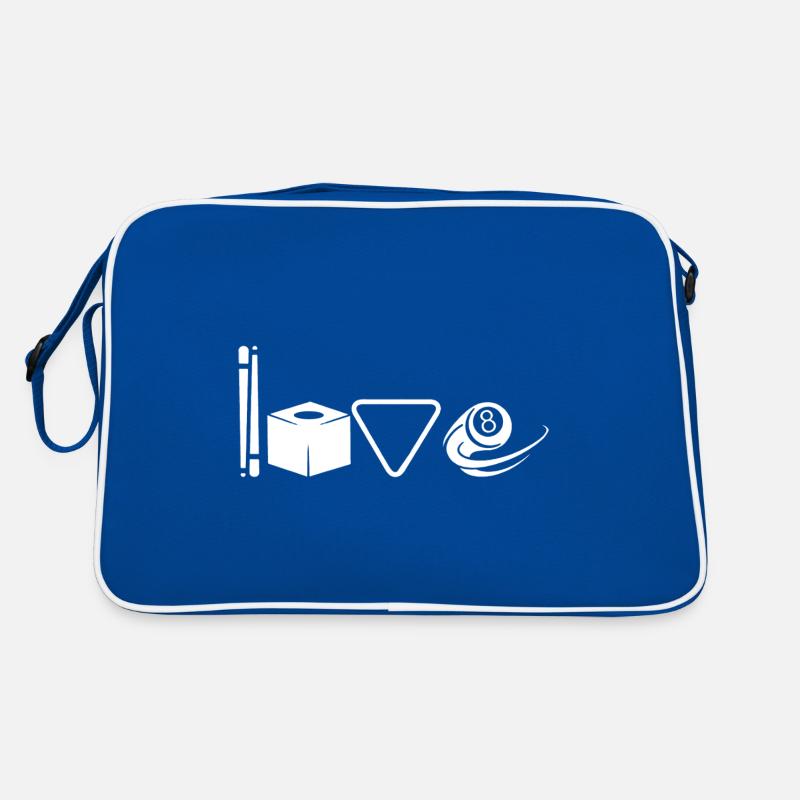 Love Billiards Retro Bag
