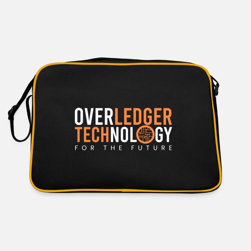 Overledger Technology - Retro Bag - black/gold