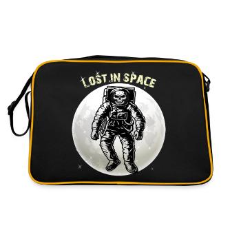 Lost in Space - Retro Bag - black/gold - Back