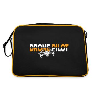 Drone Pilot Drone Drones Drone Pilot Limited - Sac Retro - noir/or - Dos