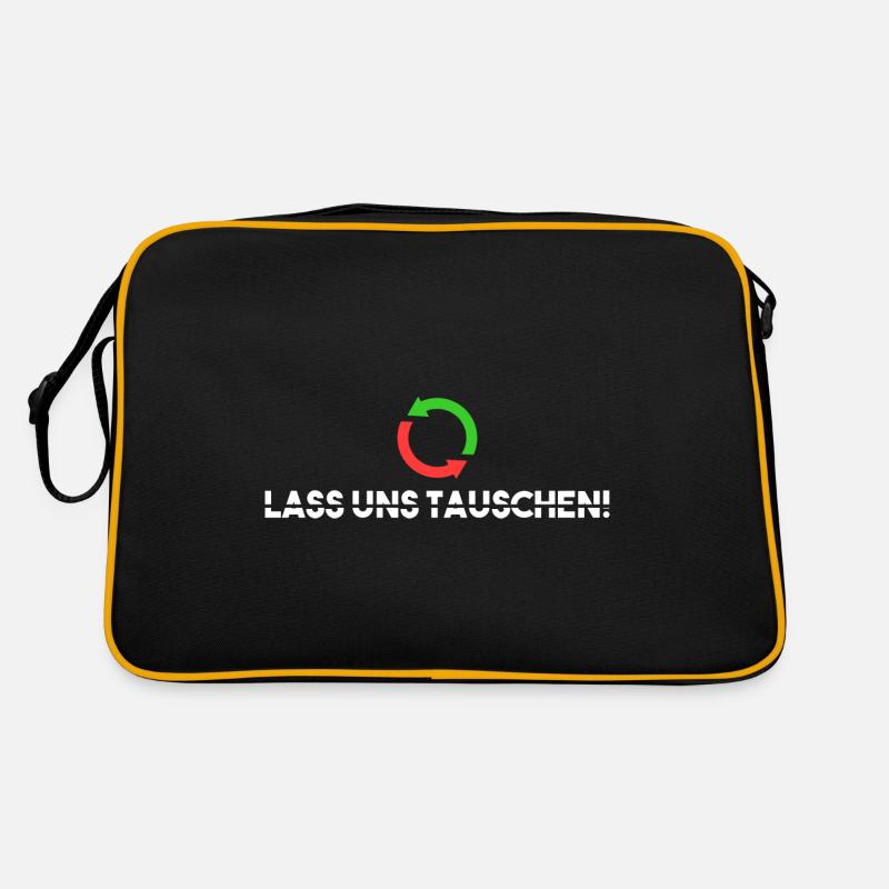 Lass uns tauschen! Retro Tasche