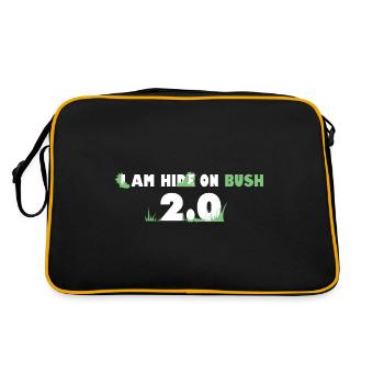Se cacher sur Bush 2.0 - Sac Retro - noir/or - Dos