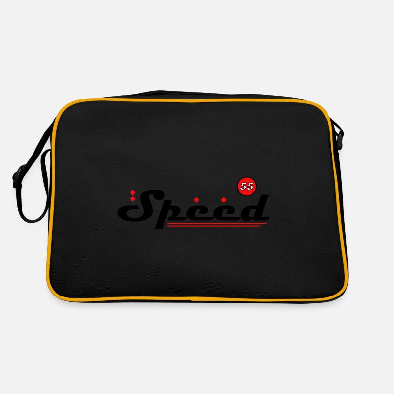 Lettrage rapide - Vitesse 55 Sac Retro