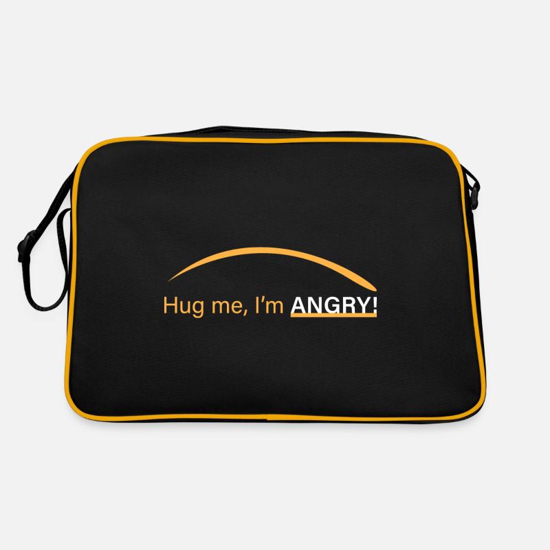 Hug me, I'm angry! Retro Bag