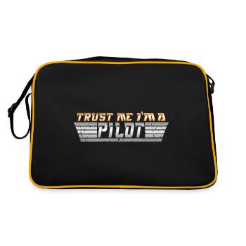Drone Drones Drone Flight Drone Pilot - Sac Retro - noir/or - Dos