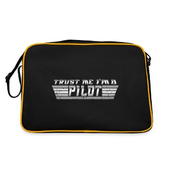 Drone Drones Drone Flight Drone Pilot - Sac Retro - noir/or - Dos