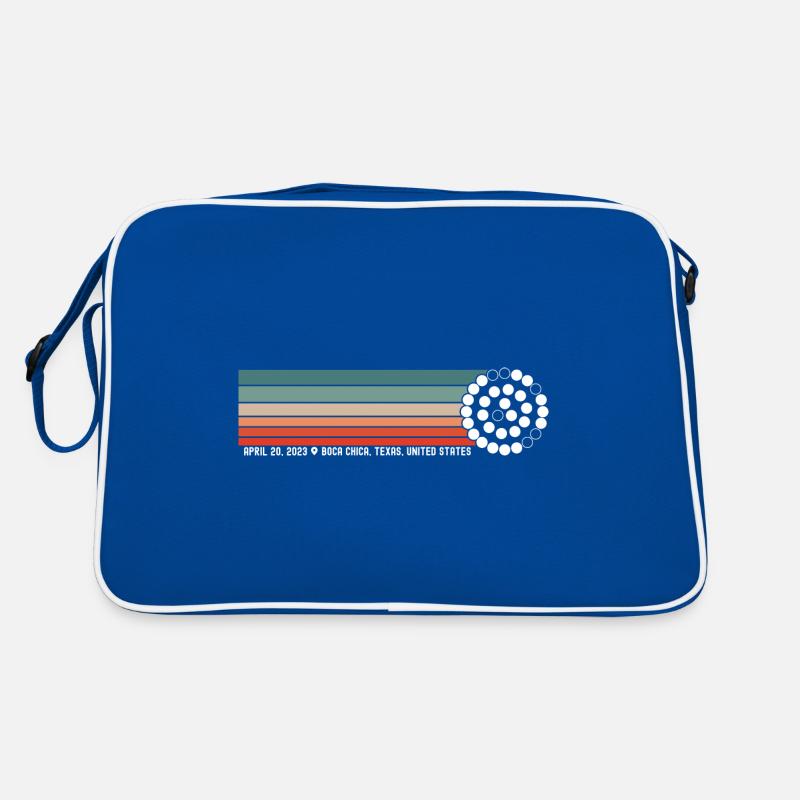 Moon, Mars, and Space Exploration - SpaceShip Retro Bag