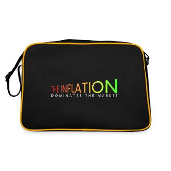inflation dominates - Retro Bag - black/gold - Back