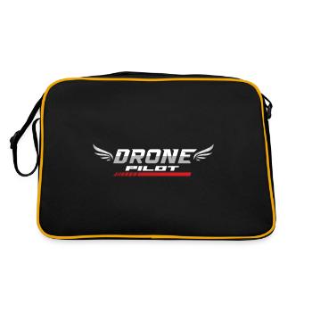 Drohnenpilot Whoop Copter FPV UAS Pilot Drone - Sac Retro - noir/or - Dos
