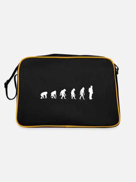 Firefighter Firefighter Firefighter - Retro Bag - black/gold - Back