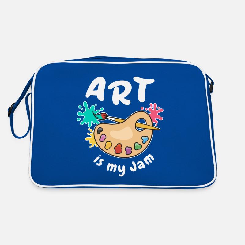 Art Is My Jam Retro Bag