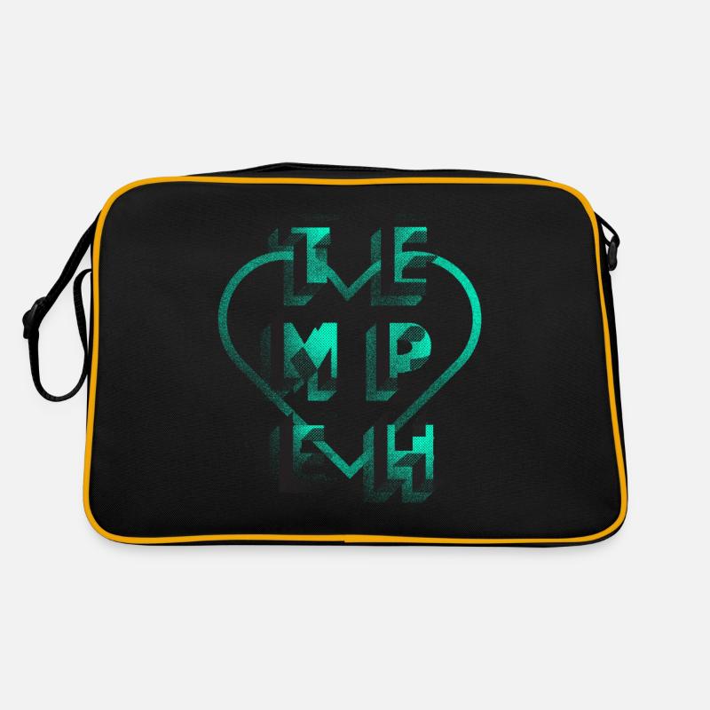 Tempeh - Sac Retro - noir/or