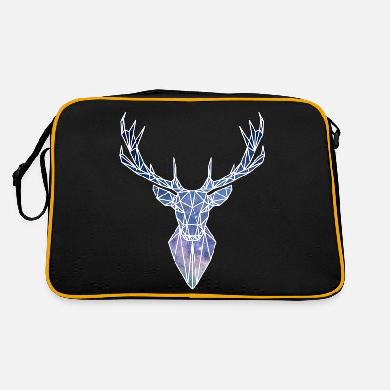 Cerf géométrique Sac Retro