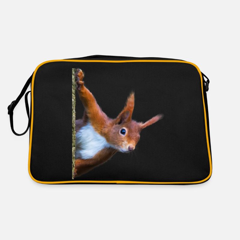 Eichhörnchen Retro Tasche