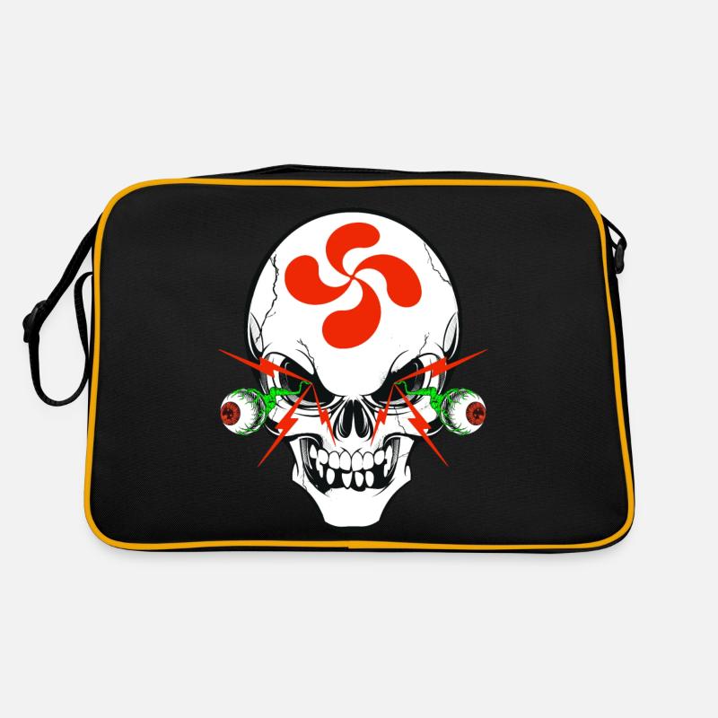 basque skull Retro Bag