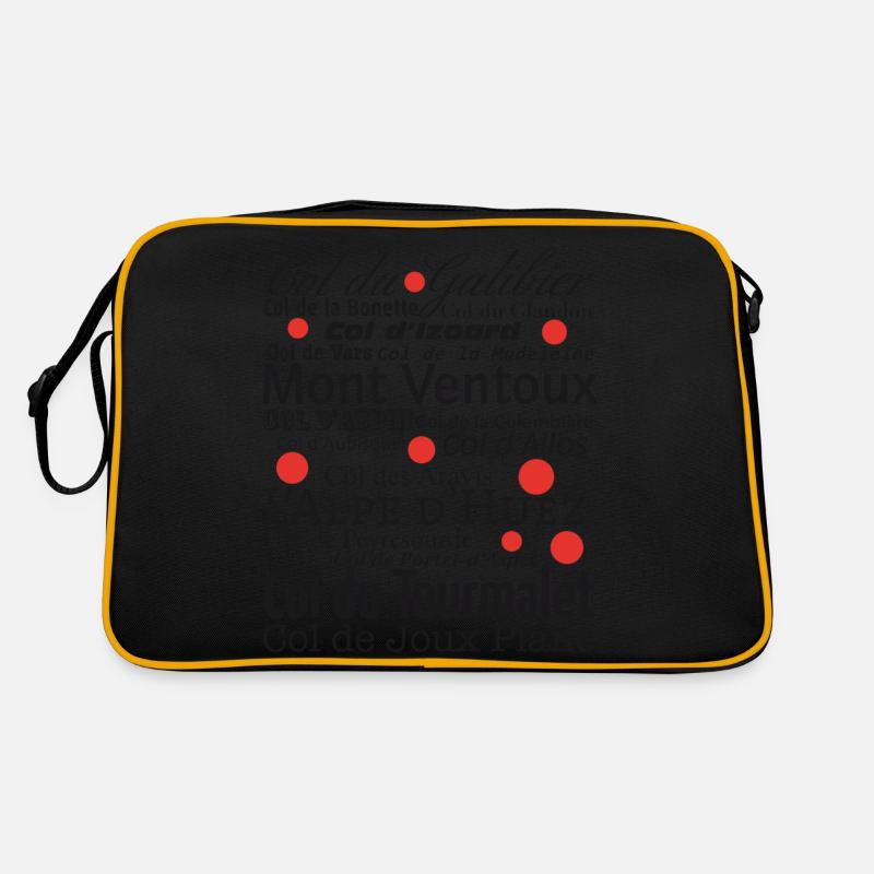 Hors Categorie - Retro Tasche - Schwarz/Gold