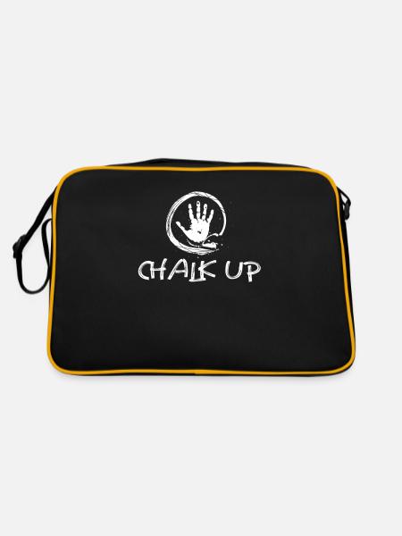 Bouldering Climbing - Retro Bag - black/gold - Back