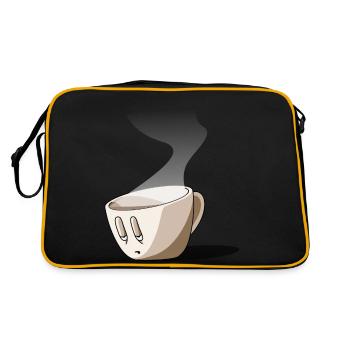 Coffee... - Sac Retro - noir/or - Dos
